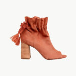 women’s peep-toe ankle boots