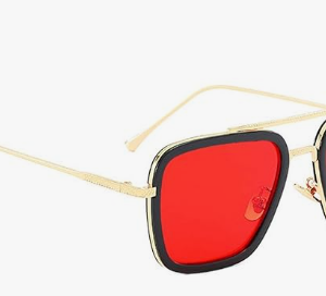 Dervin UV Protected Men's & Boy's Tony Stark Square Sunglasses